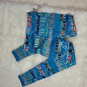 Coogi logo leggings NWT Size Large (F0027)